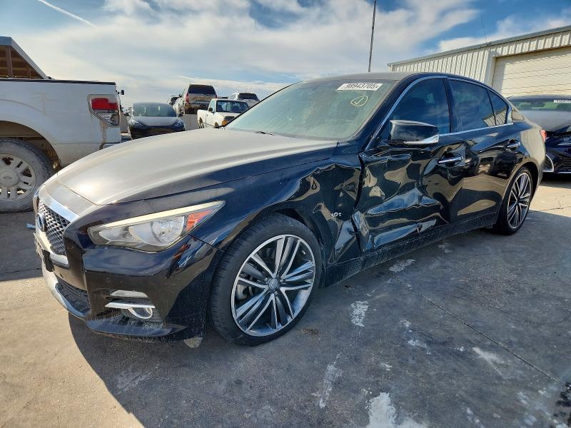 INFINITI Q50 2016 with VIN JN1EV7AP1GM302205 - Photo from auction