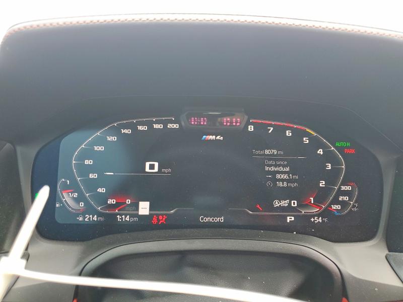Photo 9 from auction – 2023 BMW M4 with VIN WBS33BA04PCL22253