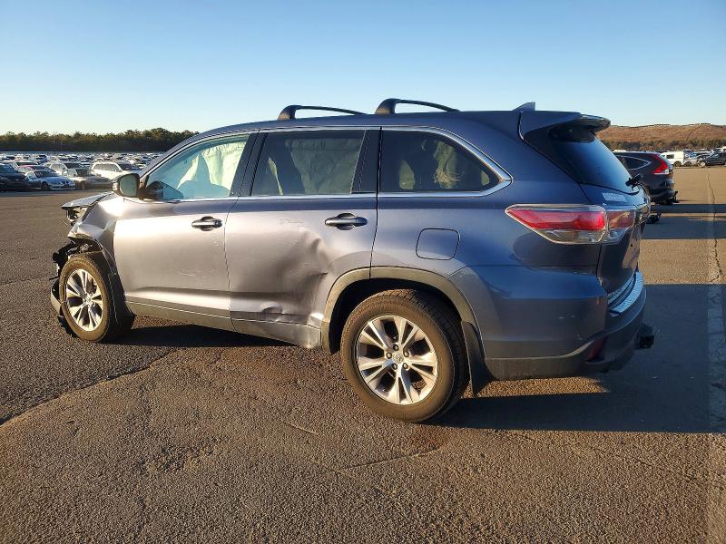 Photo 2 from auction – 2014 TOYOTA HIGHLANDER with VIN 5TDBKRFH2ES032764