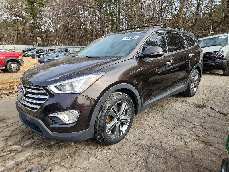 HYUNDAI SANTA FE 2016 with VIN KM8SR4HF0GU150221 - Photo from auction