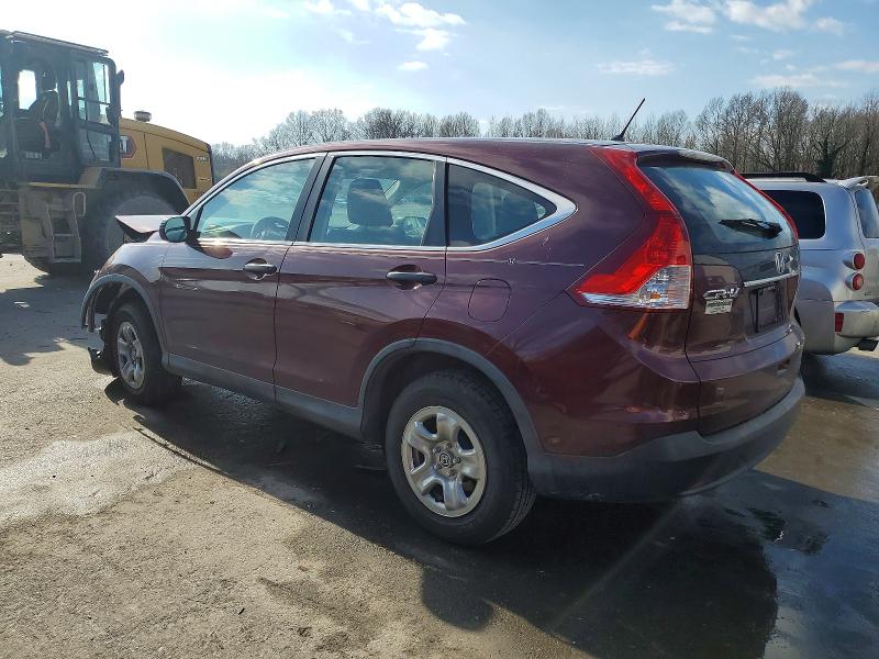 Photo 2 from auction – 2014 HONDA CR-V LX with VIN 5J6RM4H33EL088592