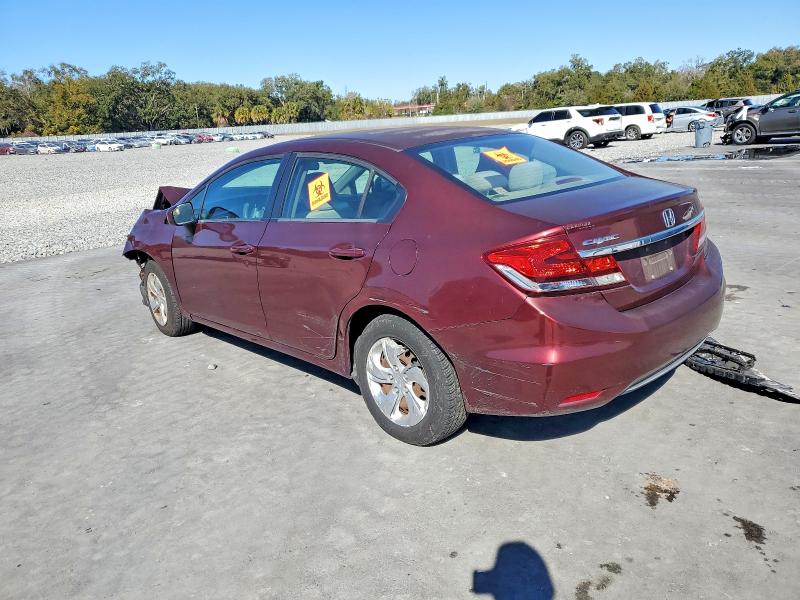 Фото 2 с аукциона – 2015 HONDA CIVIC с VIN 19XFB2F54FE067025