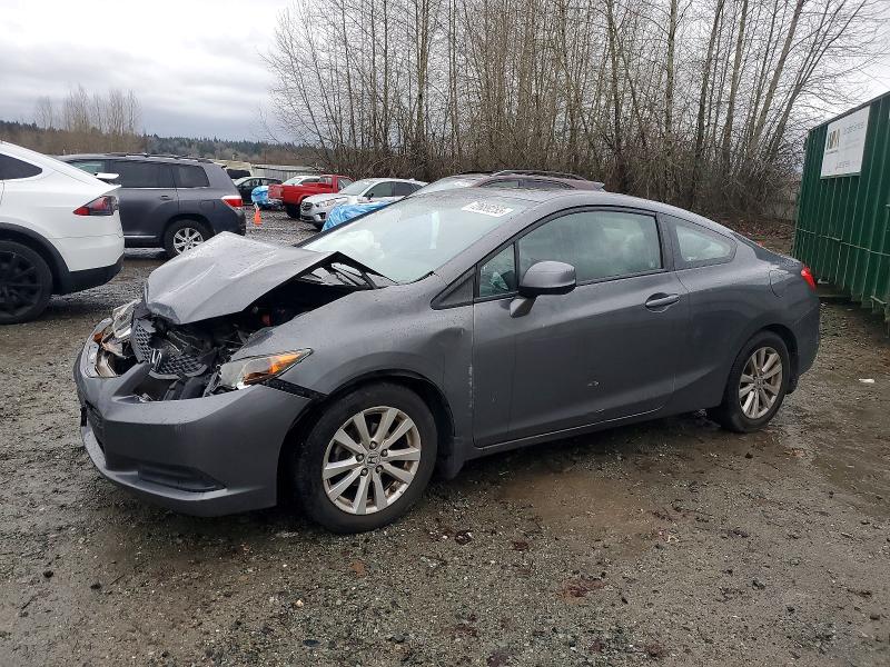 HONDA CIVIC EXL 2012 with VIN 2HGFG3B04CH522085 - Photo from auction