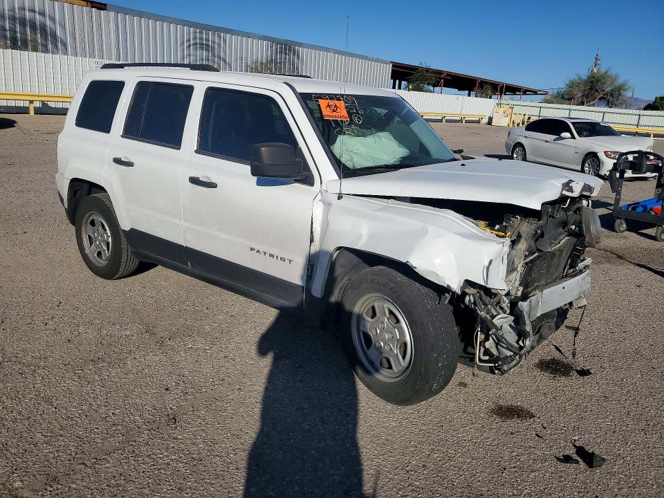 Photo 4 from auction – 2014 JEEP PATRIOT SP with VIN 1C4NJPBB1ED890678