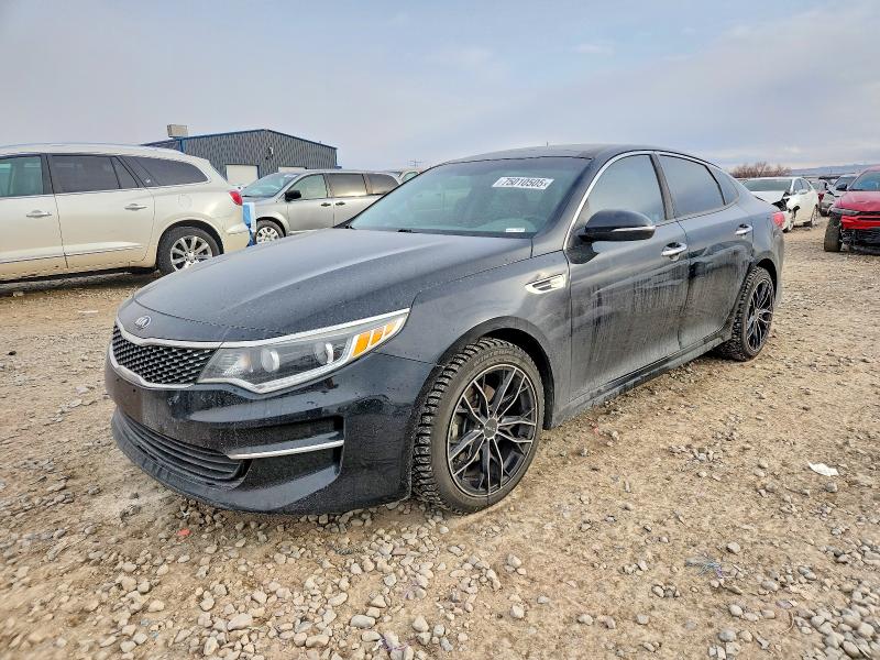 KIA OPTIMA EX 2016 with VIN 5XXGU4L30GG056514 - Photo from auction