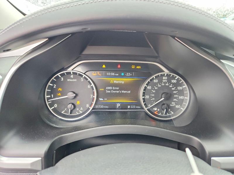 Photo 9 from auction – 2022 NISSAN MURANO SV with VIN 5N1AZ2BS6NC122996