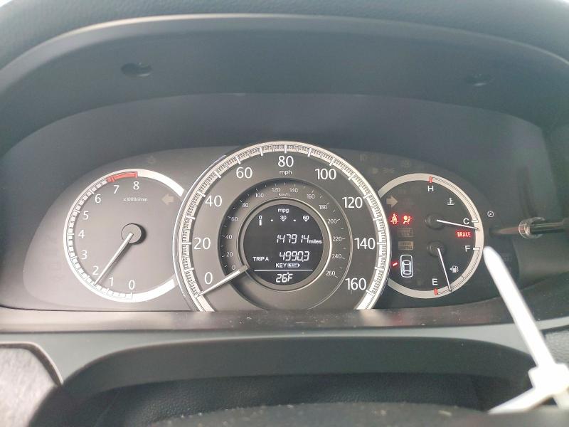 Photo 9 from auction – 2013 HONDA ACCORD EX with VIN 1HGCR2E79DA107165