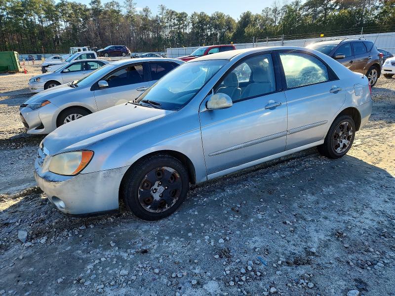KIA SPECTRA LX 2005 with VIN KNAFE121655154243 - Photo from auction