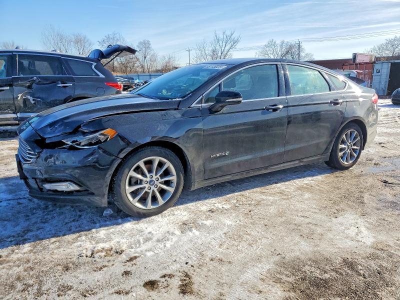 FORD FUSION SE 2017 with VIN 3FA6P0LU3HR158998 - Photo from auction