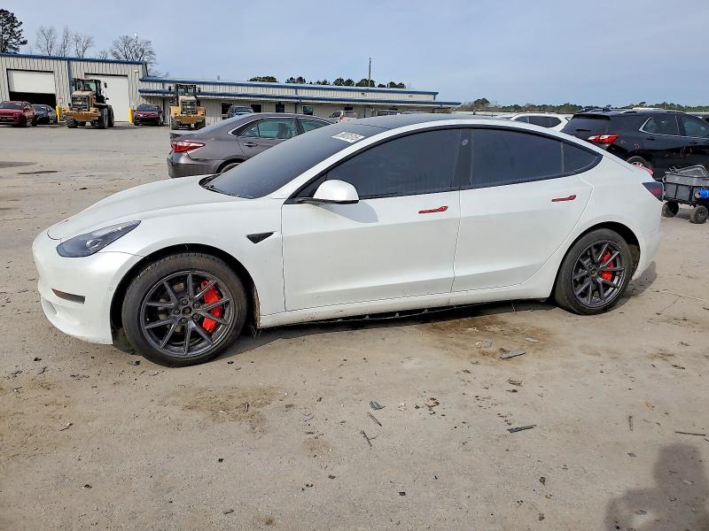 TESLA MODEL 3 2021 with VIN 5YJ3E1EB9MF925222 - Photo from auction