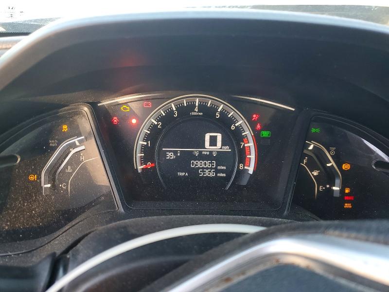 Photo 9 from auction – 2016 HONDA CIVIC LX with VIN 19XFC2F52GE094822