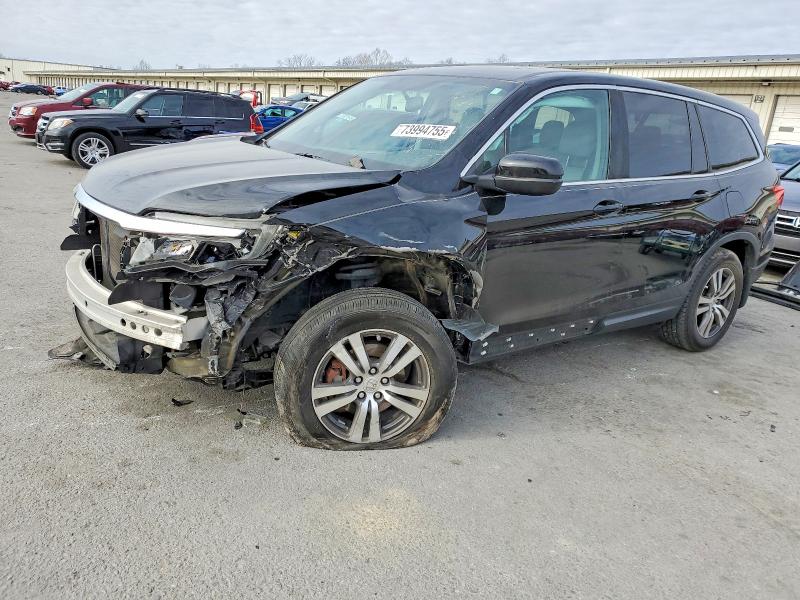 HONDA PILOT EXL 2016 with VIN 5FNYF5H58GB002105 - Photo from auction