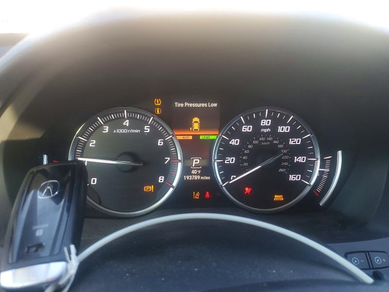 Photo 9 from auction – 2017 ACURA MDX TECHNO with VIN 5FRYD4H50HB007198