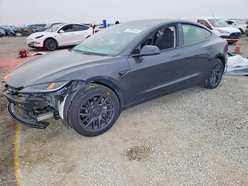 TESLA MODEL 3 2025 with VIN 5YJ3E1EA6SF972826 - Photo from auction