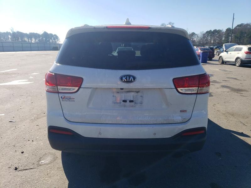 Photo 6 from auction – 2016 KIA SORENTO with VIN 5XYPG4A35GG006780