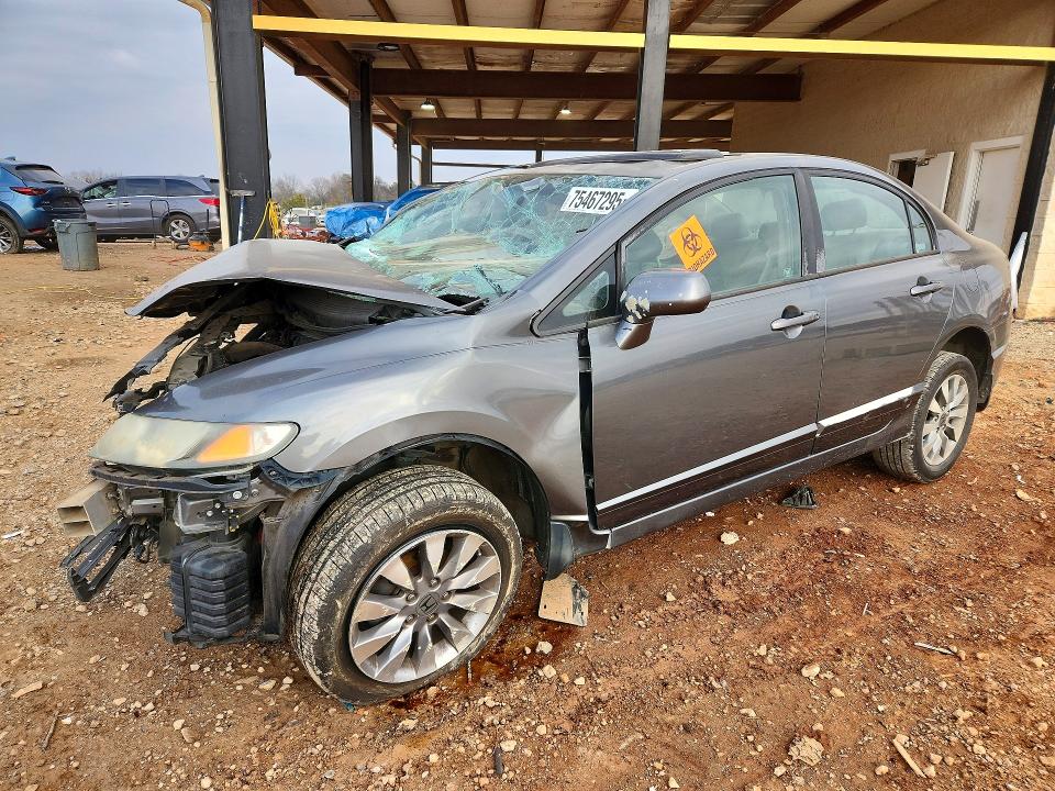 Photo 1 from auction – 2009 HONDA CIVIC with VIN 2HGFA16849H304095