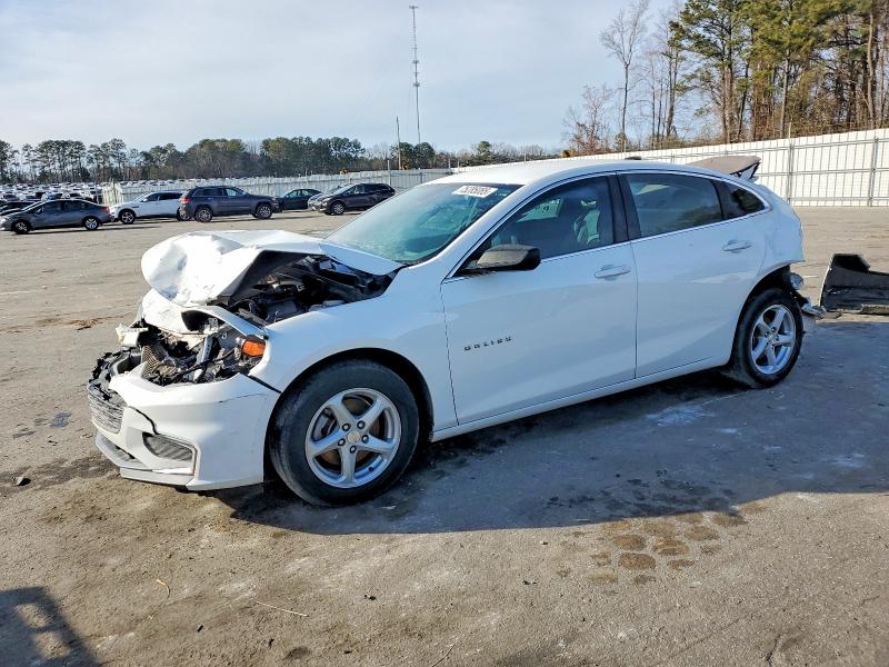 CHEVROLET MALIBU LS 2017 with VIN 1G1ZB5ST6HF157474 - Photo from auction
