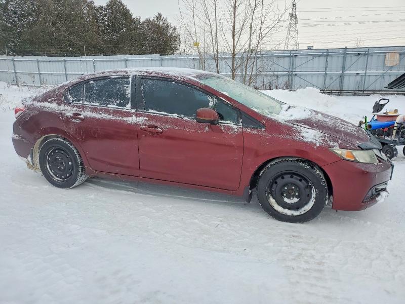 Photo 4 from auction – 2013 HONDA CIVIC LX with VIN 2HGFB2F51DH000613
