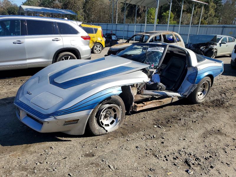 CHEVROLET CORVETTE 1981 with VIN 1G1AY8766B5101855 - Photo from auction