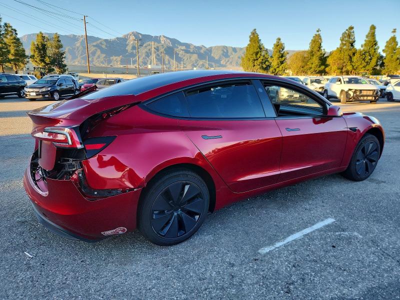 Photo 3 from auction – 2024 TESLA MODEL 3 with VIN 5YJ3E1EA4RF872458