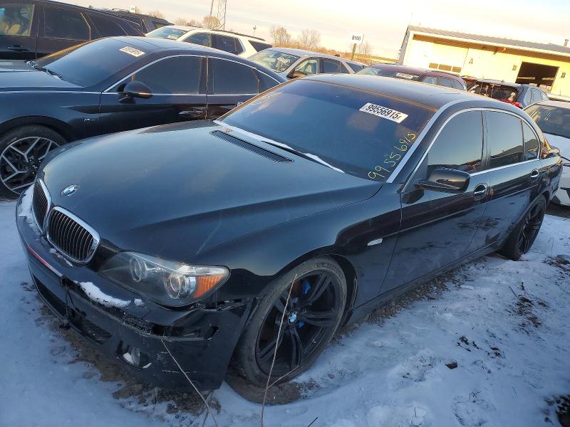 BMW 750 2006 with VIN WBAHN835X6DT61647 - Photo from auction