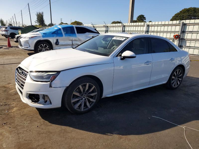 AUDI A4 PREMIUM 2021 with VIN WAUBBAF4XMA037184 - Photo from auction