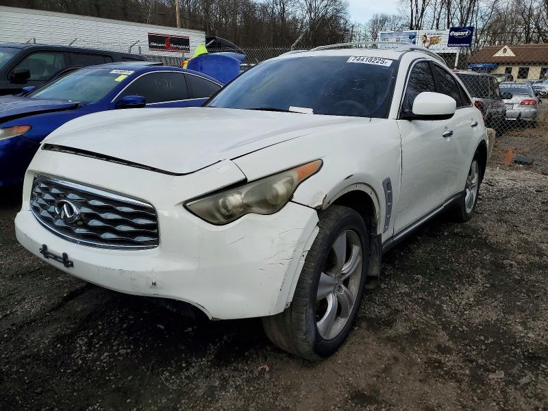 INFINITI FX35 2010 with VIN JN8AS1MW9AM852848 - Photo from auction