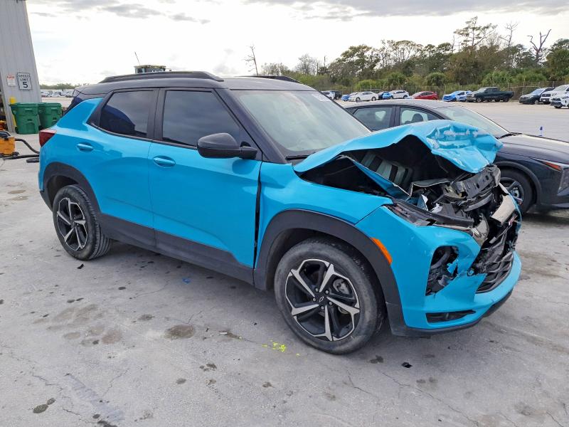 Photo 4 from auction – 2022 CHEVROLET TRAILBLAZE with VIN KL79MTSL0NB021640