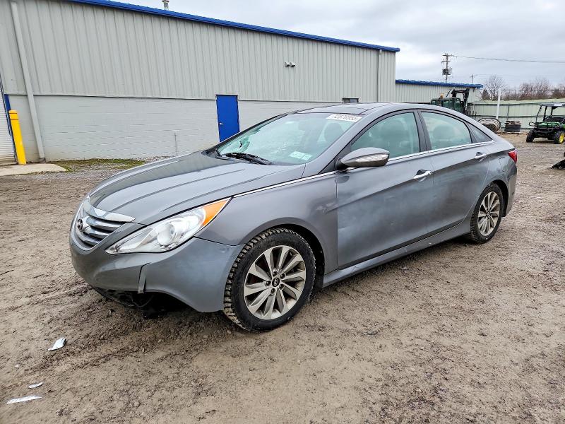 HYUNDAI SONATA 2014 with VIN 5NPEC4AC3EH843553 - Photo from auction
