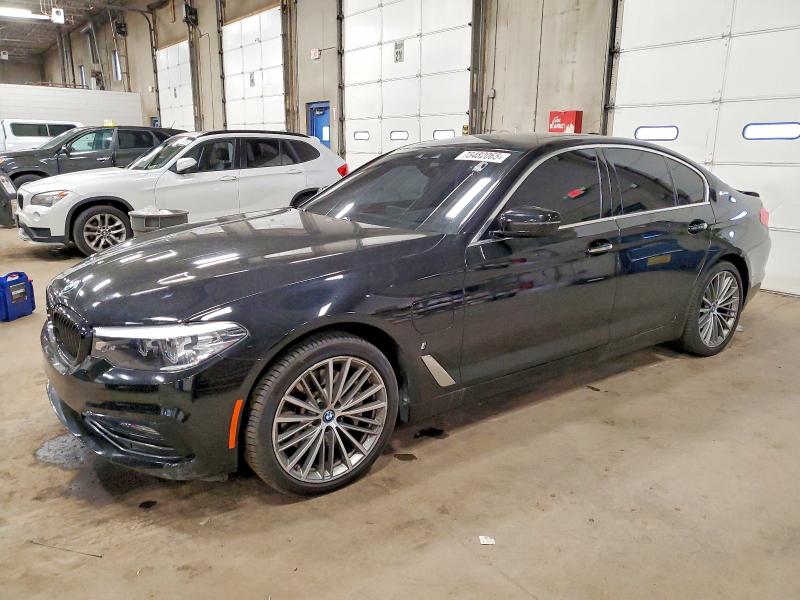 BMW 530E 2018 with VIN WBAJA9C54JB253256 - Photo from auction