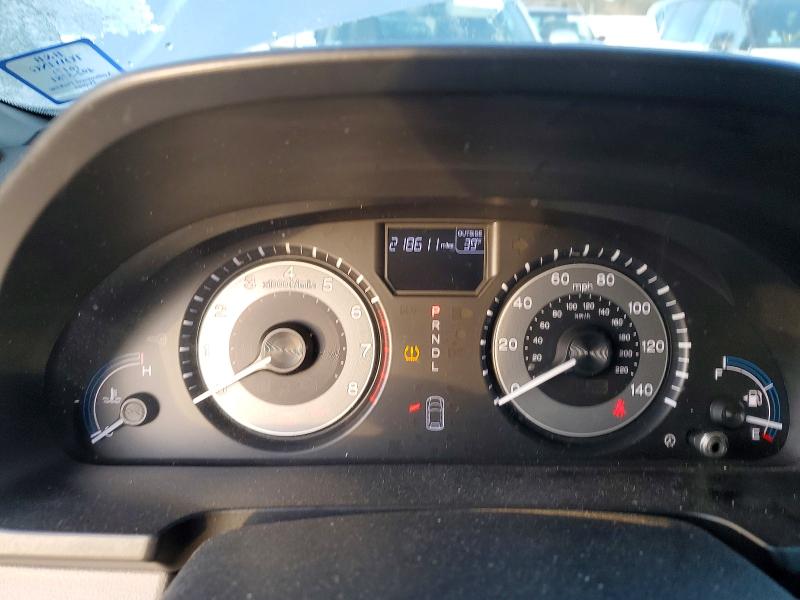 Photo 9 from auction – 2011 HONDA ODYSSEY EX with VIN 5FNRL5H43BB037888