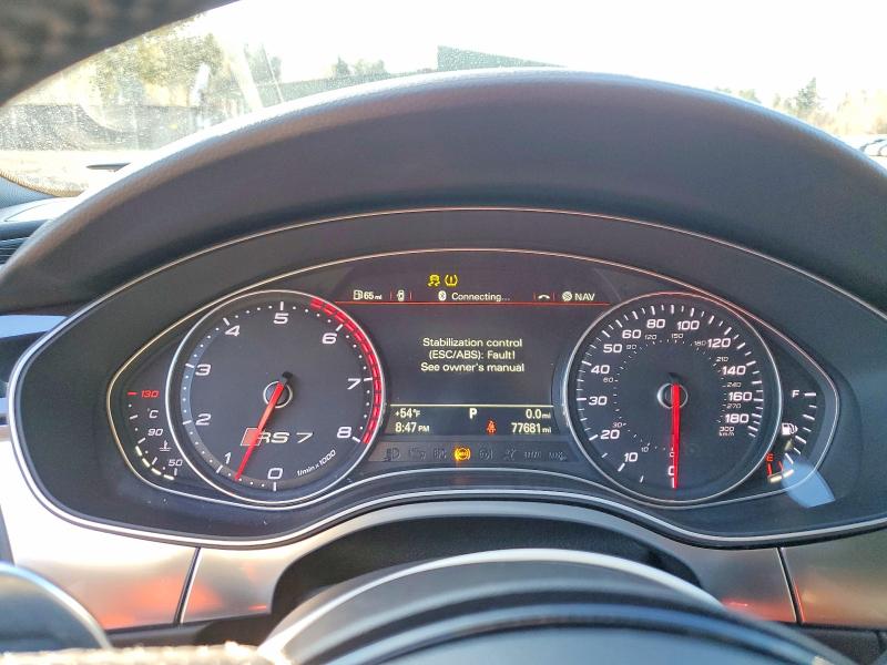 Photo 9 from auction – 2014 AUDI RS7 with VIN WUAW2CFC7EN901774