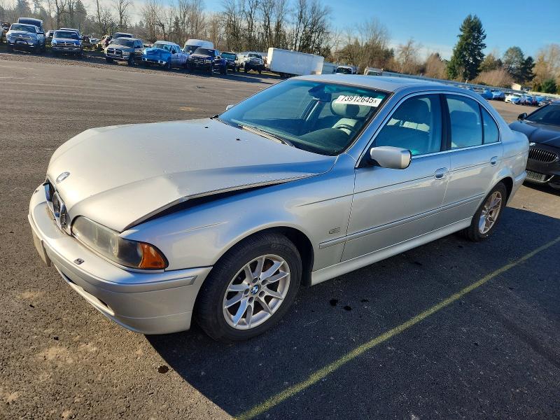 BMW 525 2003 with VIN WBADT434X3G032719 - Photo from auction