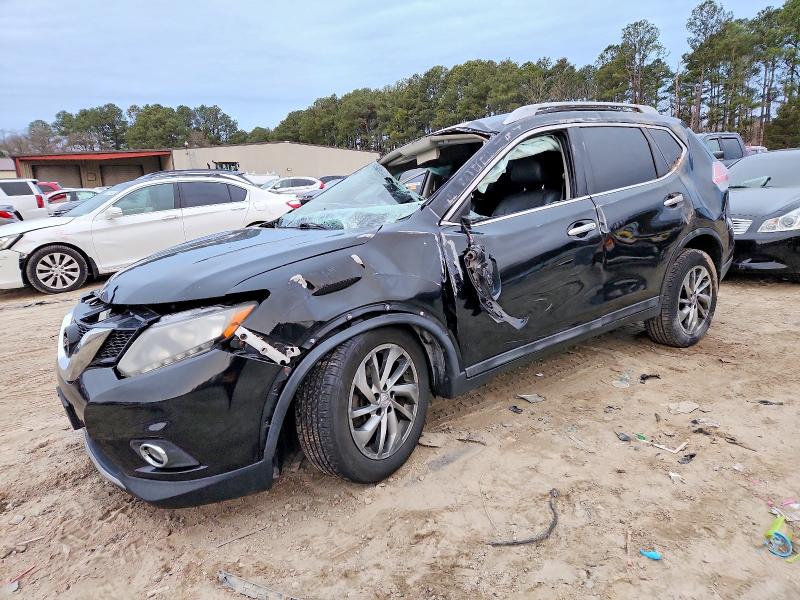 NISSAN ROGUE S 2014 with VIN 5N1AT2MV6EC835440 - Photo from auction
