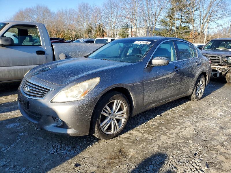 INFINITI G37 2011 with VIN JN1CV6AR5BM403128 - Photo from auction