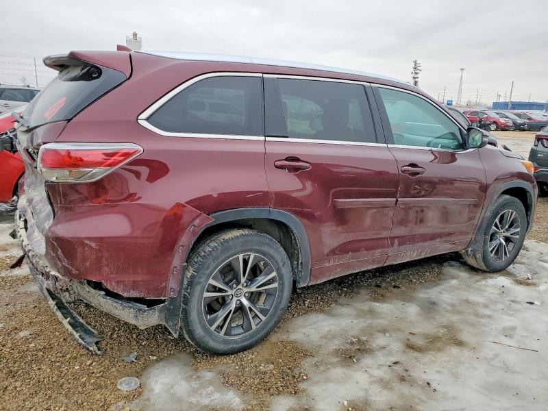 Photo 3 from auction – 2016 TOYOTA HIGHLANDER with VIN 5TDJKRFH1GS226393