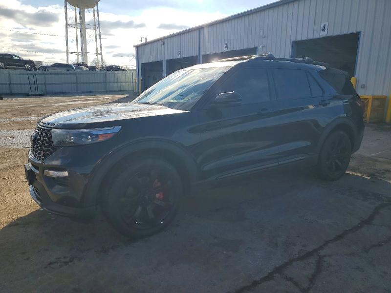 FORD EXPLORER S 2023 with VIN 1FM5K8GCXPGA00518 - Photo from auction