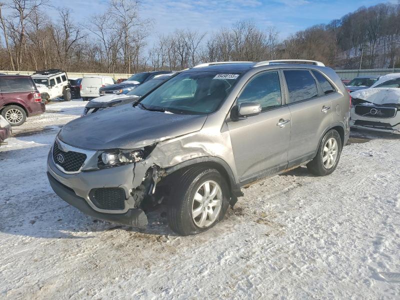 KIA SORENTO LX 2013 with VIN 5XYKTDA29DG415549 - Photo from auction