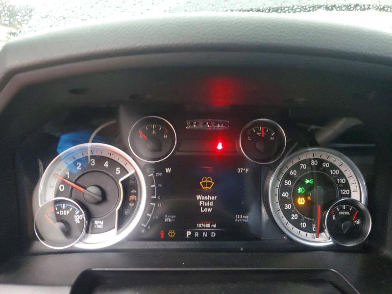 Photo 9 from auction – 2017 RAM 2500 SLT with VIN 3C6UR5ML5HG578649