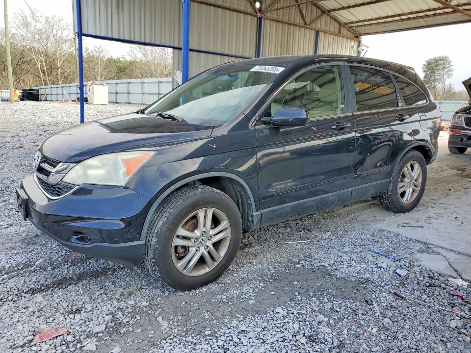 HONDA CR-V EXL 2011 with VIN 5J6RE3H76BL051431 - Photo from auction