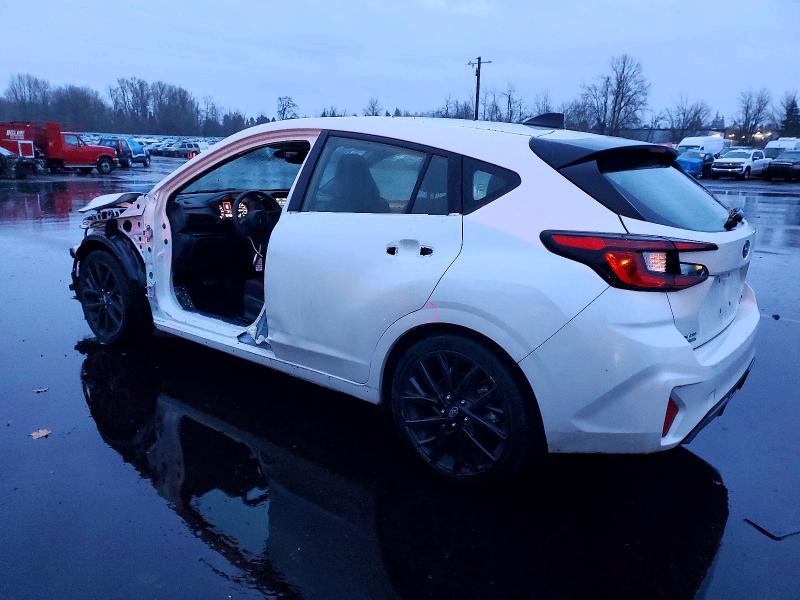 Photo 2 from auction – 2024 SUBARU IMPREZA RS with VIN JF1GUHHC0R8269751