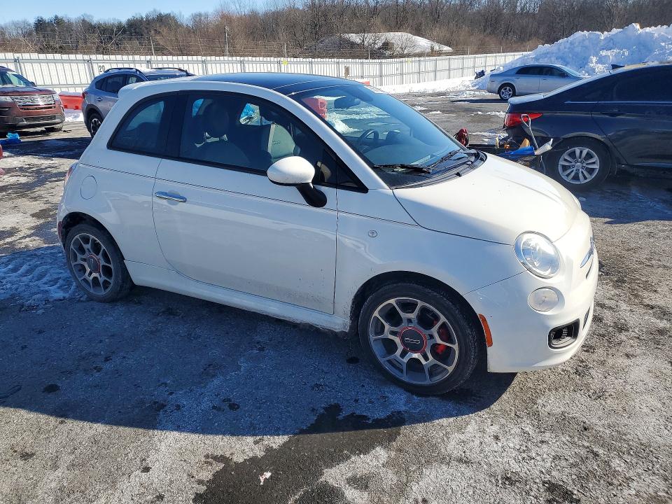 Photo 4 from auction – 2015 FIAT 500 SPORT with VIN 3C3CFFBR1FT562063