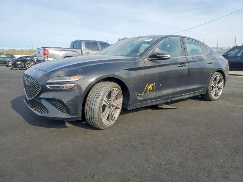 GENESIS G70 2025 with VIN KMTG54SE9SU152663 - Photo from auction