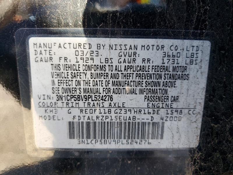 Photo 14 from auction – 2023 NISSAN KICKS with VIN 3N1CP5BV9PL524276