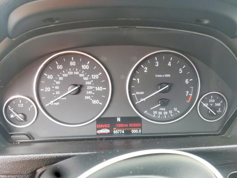 Photo 9 from auction – 2015 BMW 320 I with VIN WBA3B1G56FNT63457