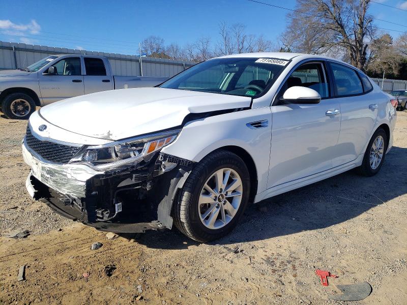 KIA OPTIMA LX 2016 with VIN 5XXGT4L33GG110701 - Photo from auction