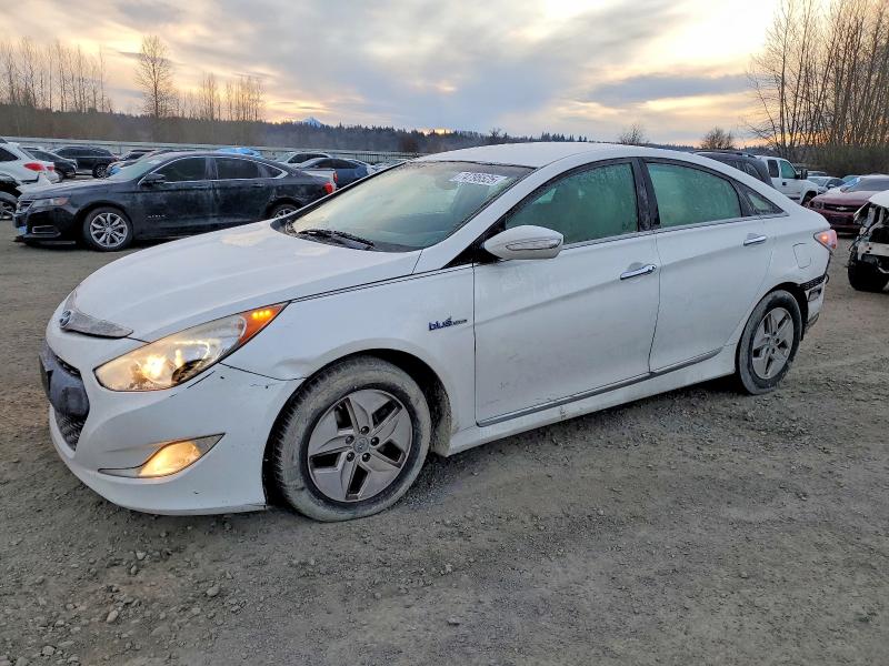 HYUNDAI SONATA HYB 2012 with VIN KMHEC4A43CA034871 - Photo from auction