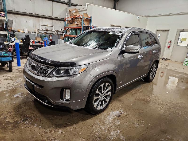 KIA SORENTO SX 2014 with VIN 5XYKWDA73EG492826 - Photo from auction