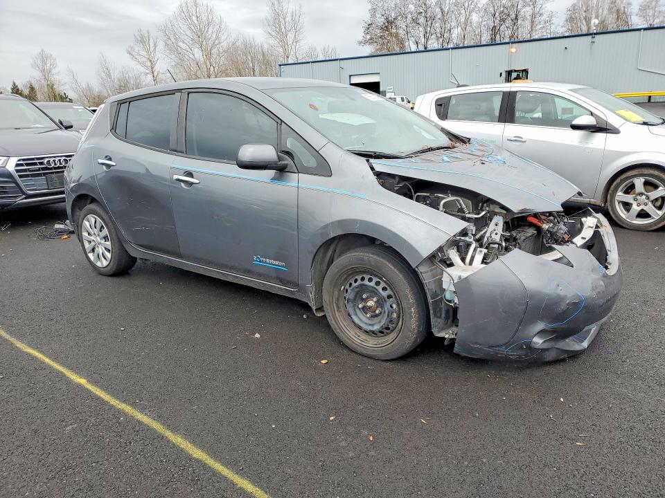 Photo 4 from auction – 2017 NISSAN LEAF S with VIN 1N4BZ0CP1HC302162