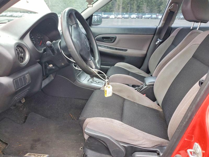 Photo 7 from auction – 2006 SUBARU IMPREZA with VIN JF1GD67626H501892